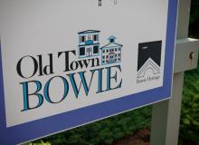 Old Towne Bowie sign