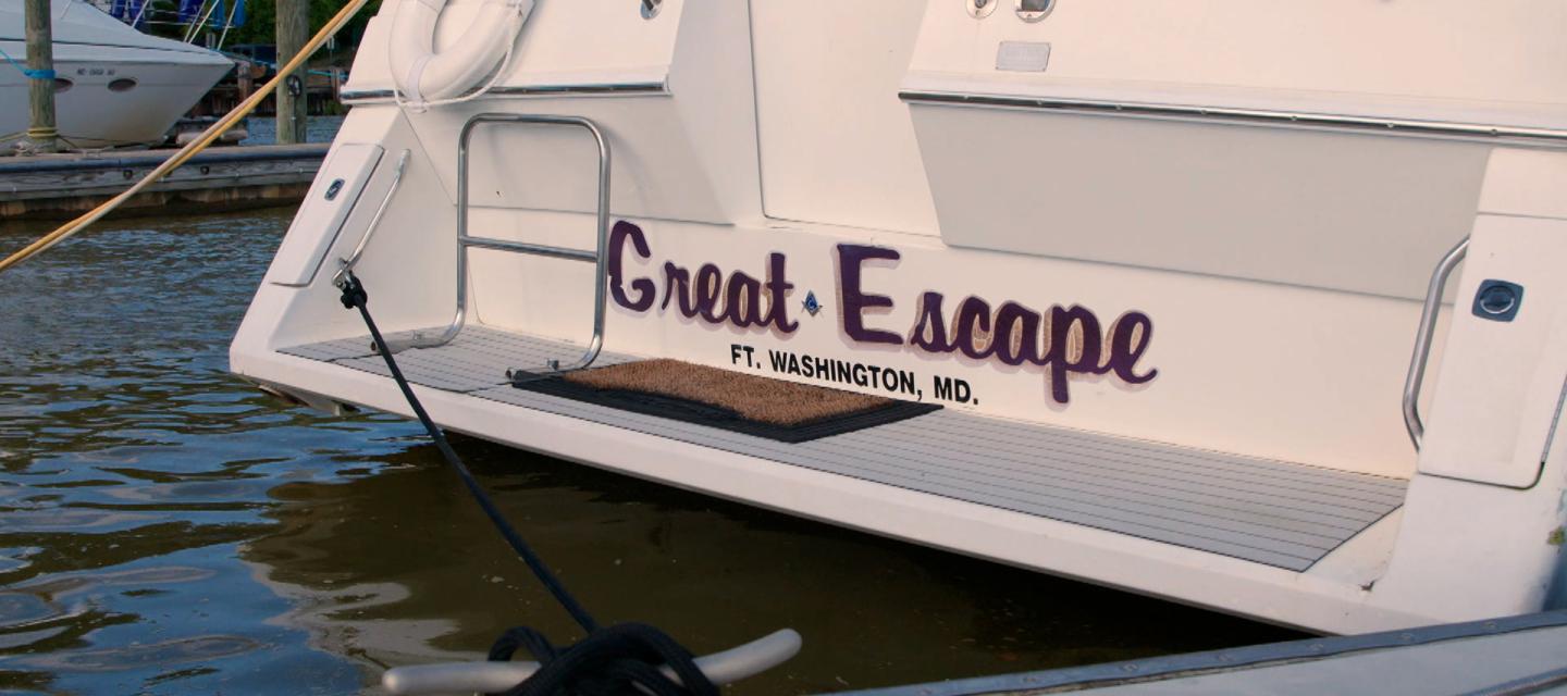 Boat named Great Escape Fort Washington, MD