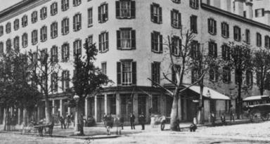 When the Willard Hotel served as the White House