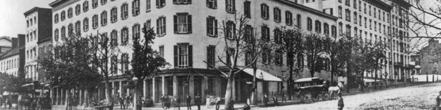 When the Willard Hotel served as the White House