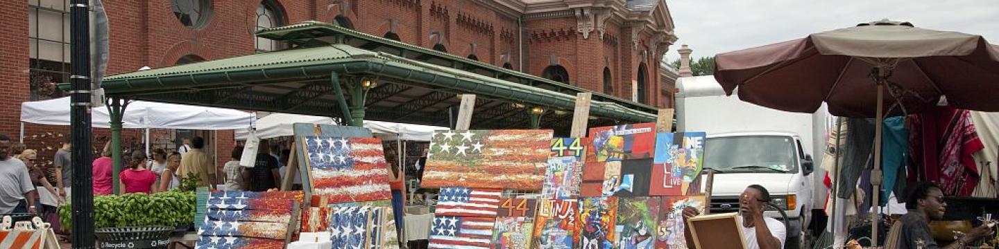 Eastern Market is a public market in the Capitol Hill neighborhood of Washington, D.C.